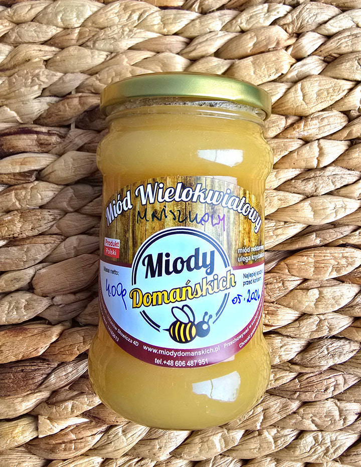 Miód Wielokwiatowy Mniszkowy 400g