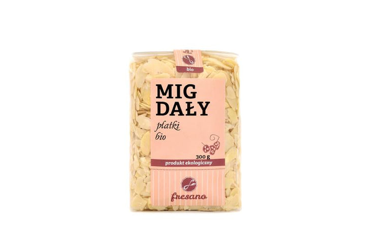 Migdały płatki BIO 300 g