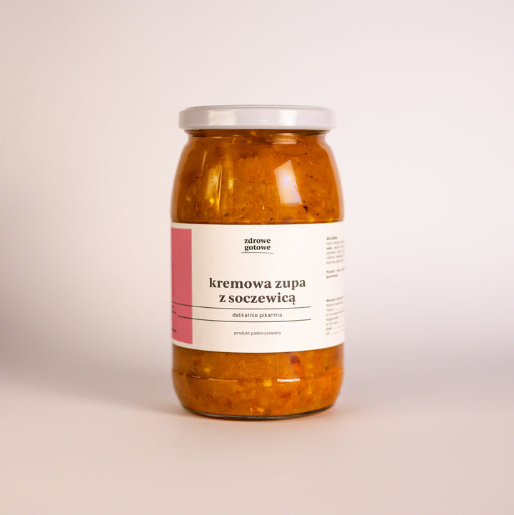 Kremowa zupa z soczewicy 900 ml