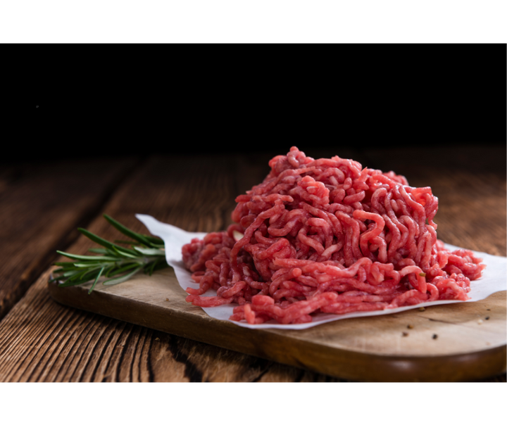 Mięso mielone na burgery (i nie tylko) 90/10 (wołowina rasy ANGUS) - 1 kg