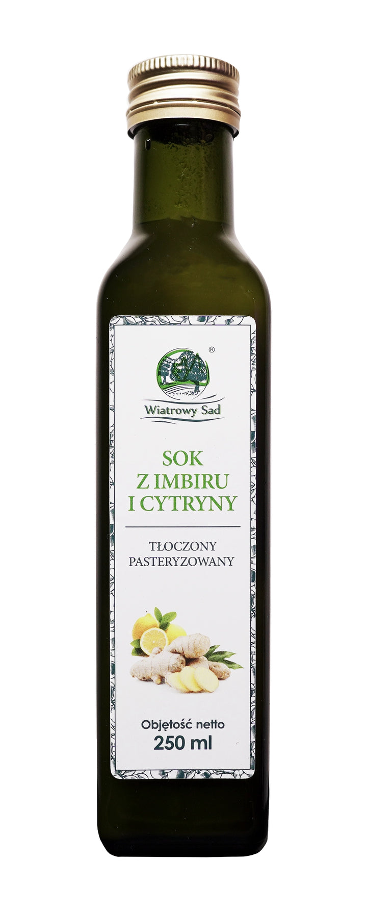 Sok z imbiru i cytryny 250 ml