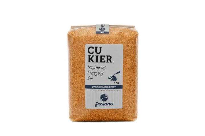 Cukier trzcinowy brązowy EKO 1 kg