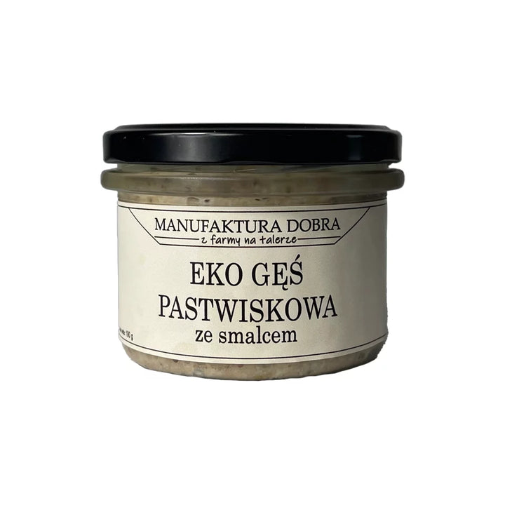 Gęś Pastwiskowa ze smalcem EKO 190 g