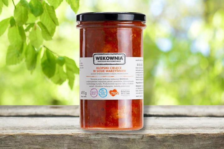 Klopsiki cielęce w sosie warzywnym 490 g