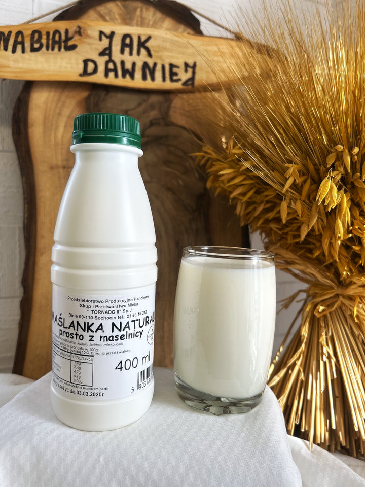 Maślanka prosto z maselnicy 400 ml