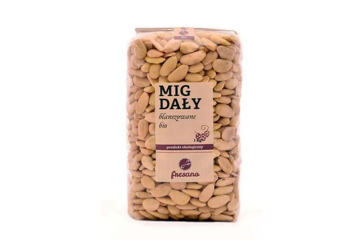 Migdały blanszowane EKO 1 kg