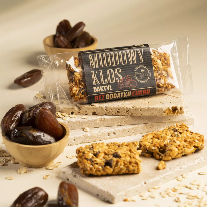Miodowy kłos bez cukru z daktylem 45g