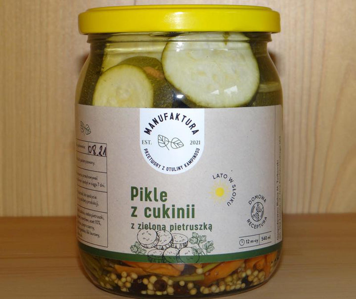 Pikle z cukinii z natką pietruszki 540ml