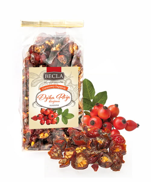 Dzika róża suszona krojona 100 g