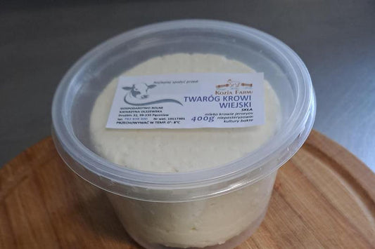 Twaróg krowi wiejski 400 g