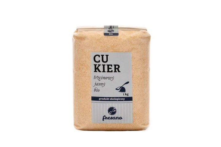Cukier trzcinowy jasny BIO 1 kg