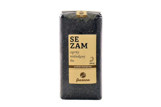 Sezam czarny niełuskany BIO 500 g