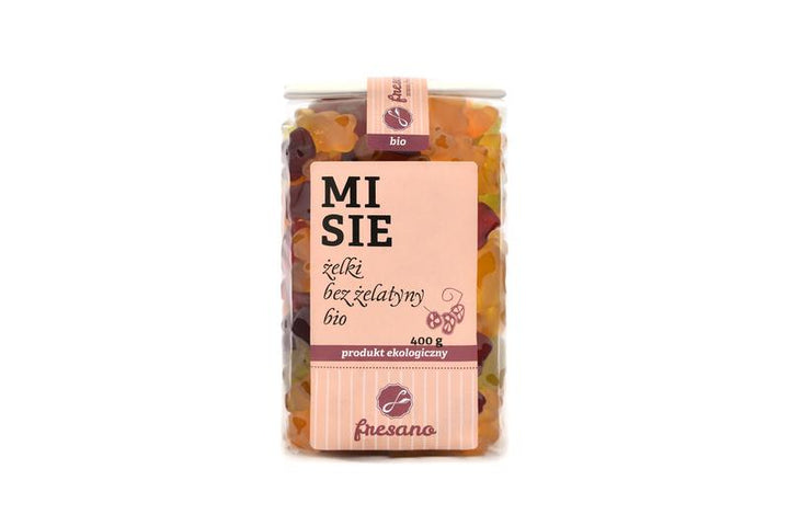 Misie żelki bez żelatyny BIO 400 g