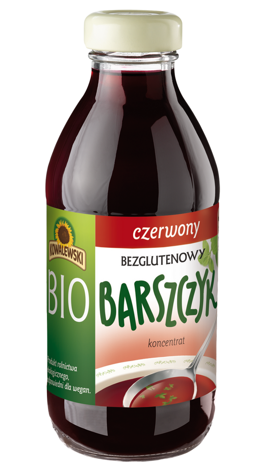 Barszczyk czerwony bezglutenowy BIO koncentrat 320 ml