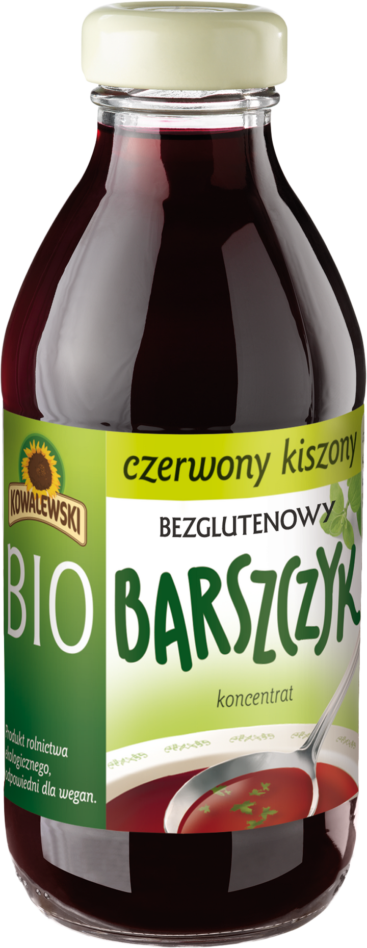 Barszczyk czerwony kiszony bezglutenowy BIO koncentrat 320 ml