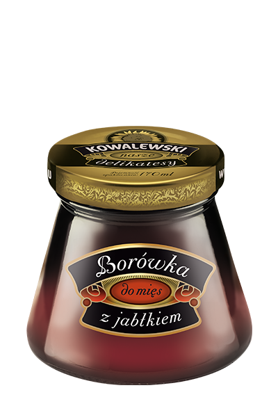 Borówka z jabłkiem do mięs 170 ml