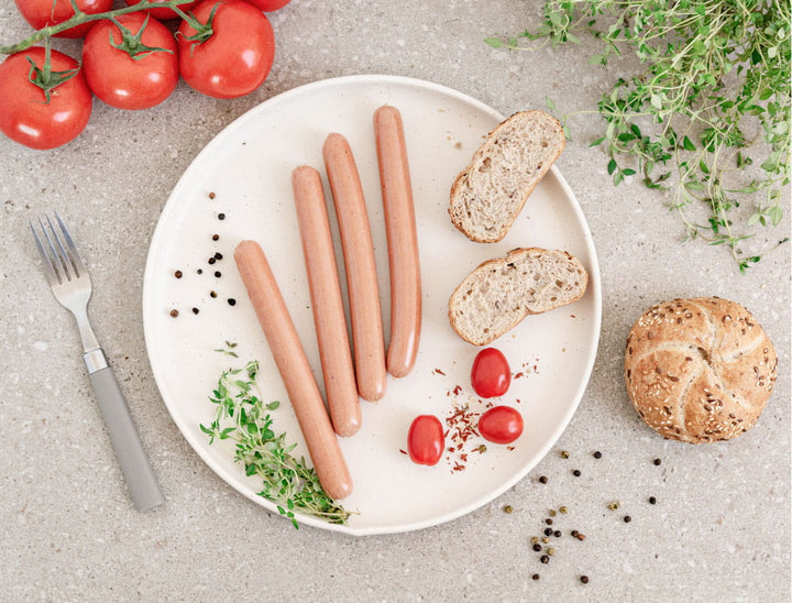 Parówki drobiowe z wołowina EKO Wasąg 150 g