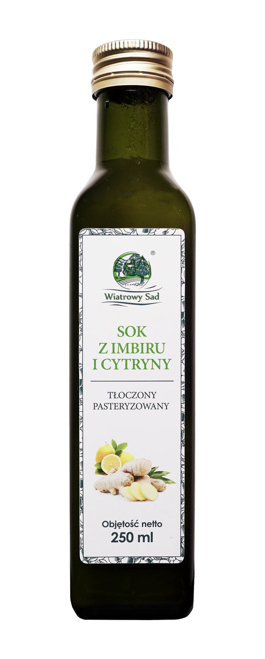 Sok z imbiru i cytryny 250 ml