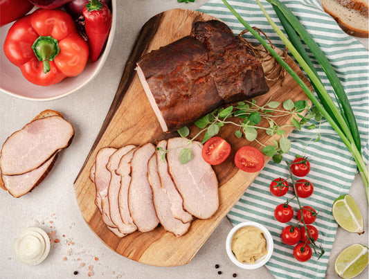 Szynka z roztoczańskiej wędzarni ok. 1 kg