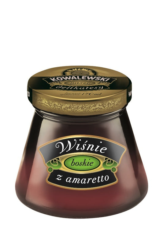 Wiśnie z amaretto 170 ml