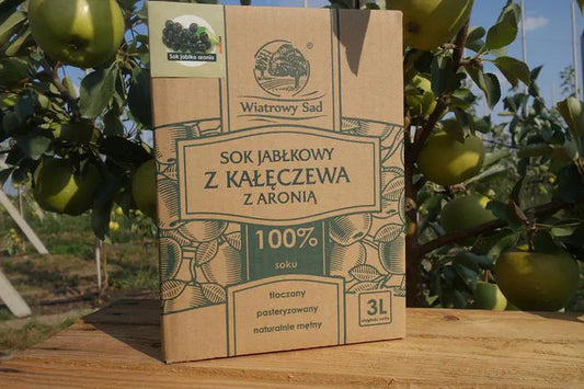 Sok jabłkowy z aronią 5l