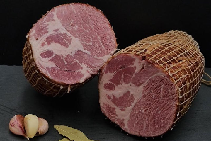 Baleron wędzony parzony z beczki 500 g