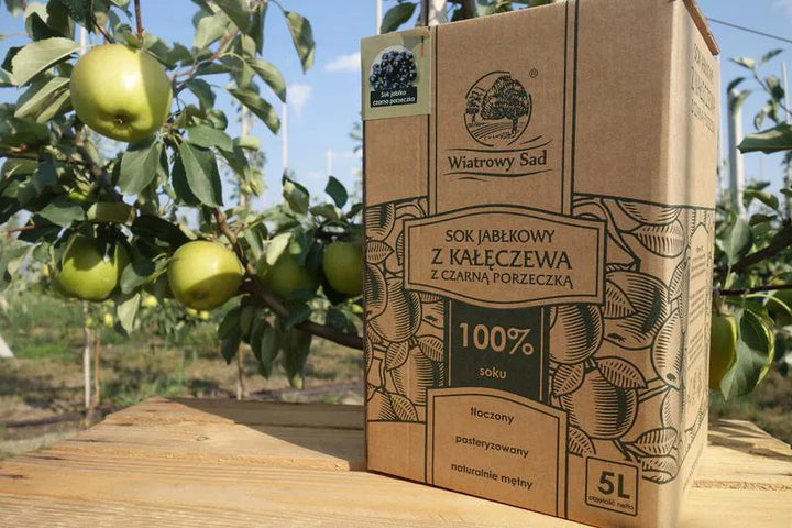 Sok jabłkowy z czarną porzeczką 3 l