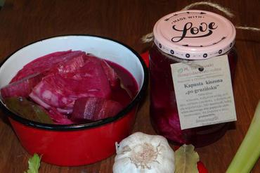 Kapusta biała kiszona "po gruzińsku" 400 g