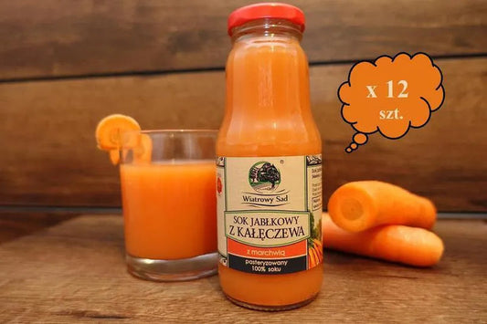 Sok jabłkowy z marchwią 12 szt