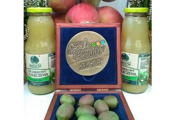 Sok jabłkowy z polskim mini kiwi 300ml