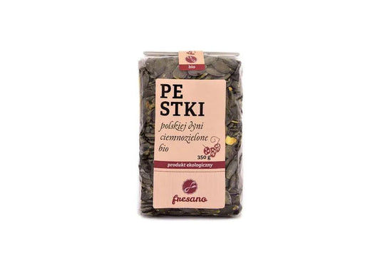 Pestki polskiej dyni ciemnozielone EKO 350 g