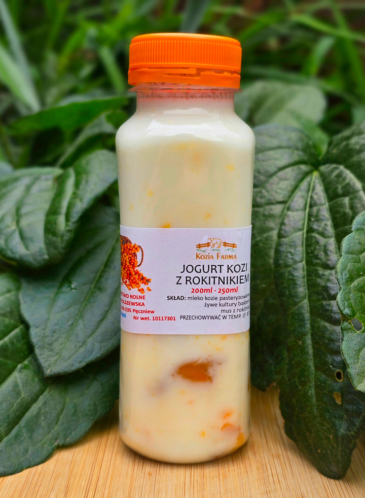 Jogurt kozi z rokitnikiem 250 ml