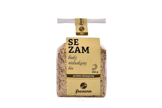 Sezam biały niełuskany EKO 250 g
