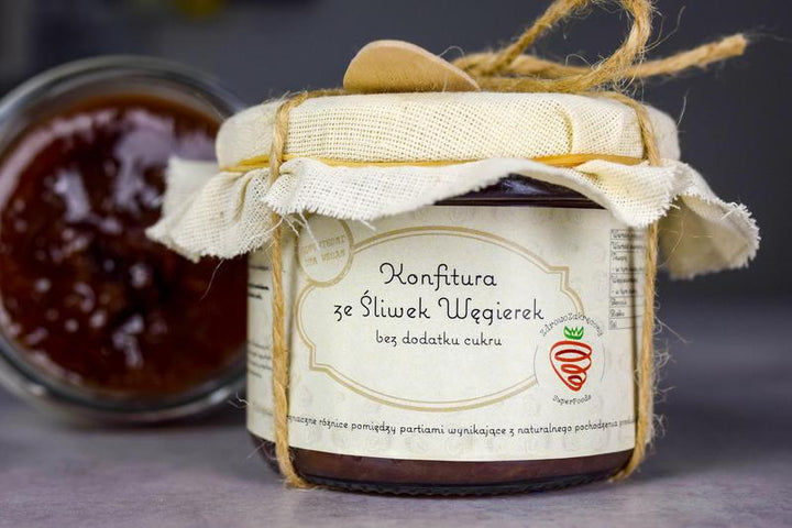 KONFITURA ZE ŚLIWEK WĘGIEREK 235ml
