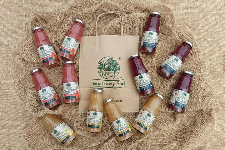 Soki 3 porzeczki - biała, czerwona, czarna 12 szt.