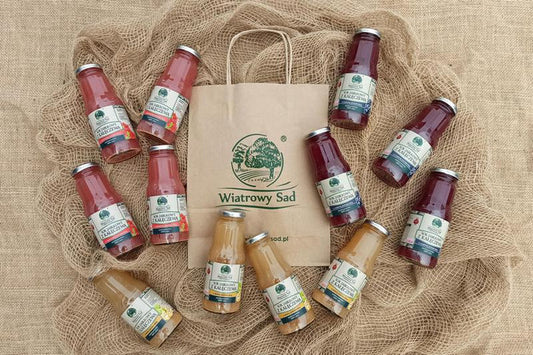 Soki 3 porzeczki - biała, czerwona, czarna 12 szt.