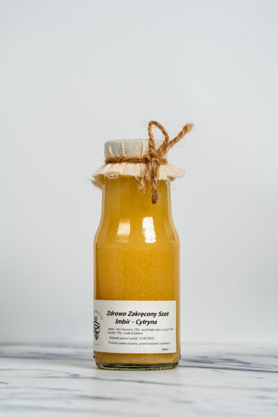 Naturalny Szot Imbir Cytryna 300ml