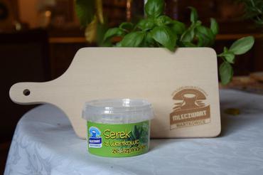 Serek z Wartkowic ze szpinakiem 200 g